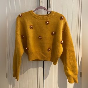 Cropped sweater